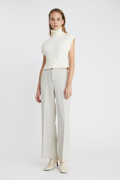 Focus Sweater Vest- Off White