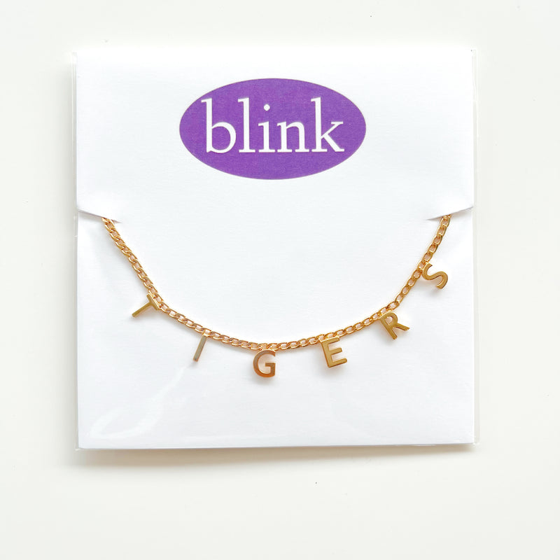 Tigers Necklace- Gold