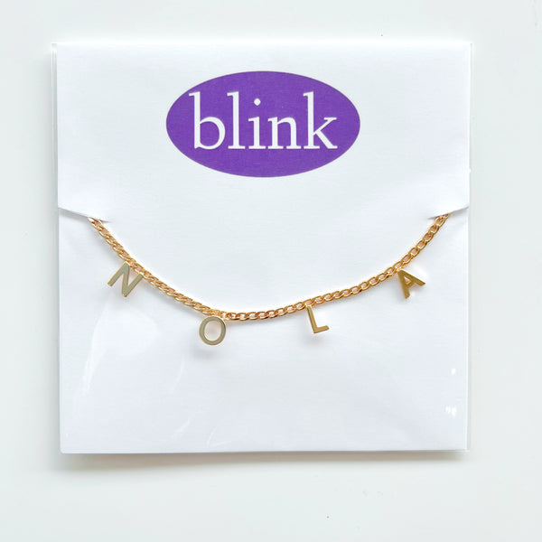 NOLA Necklace- Gold