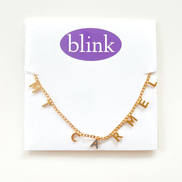 Mt Carmel Necklace- Gold