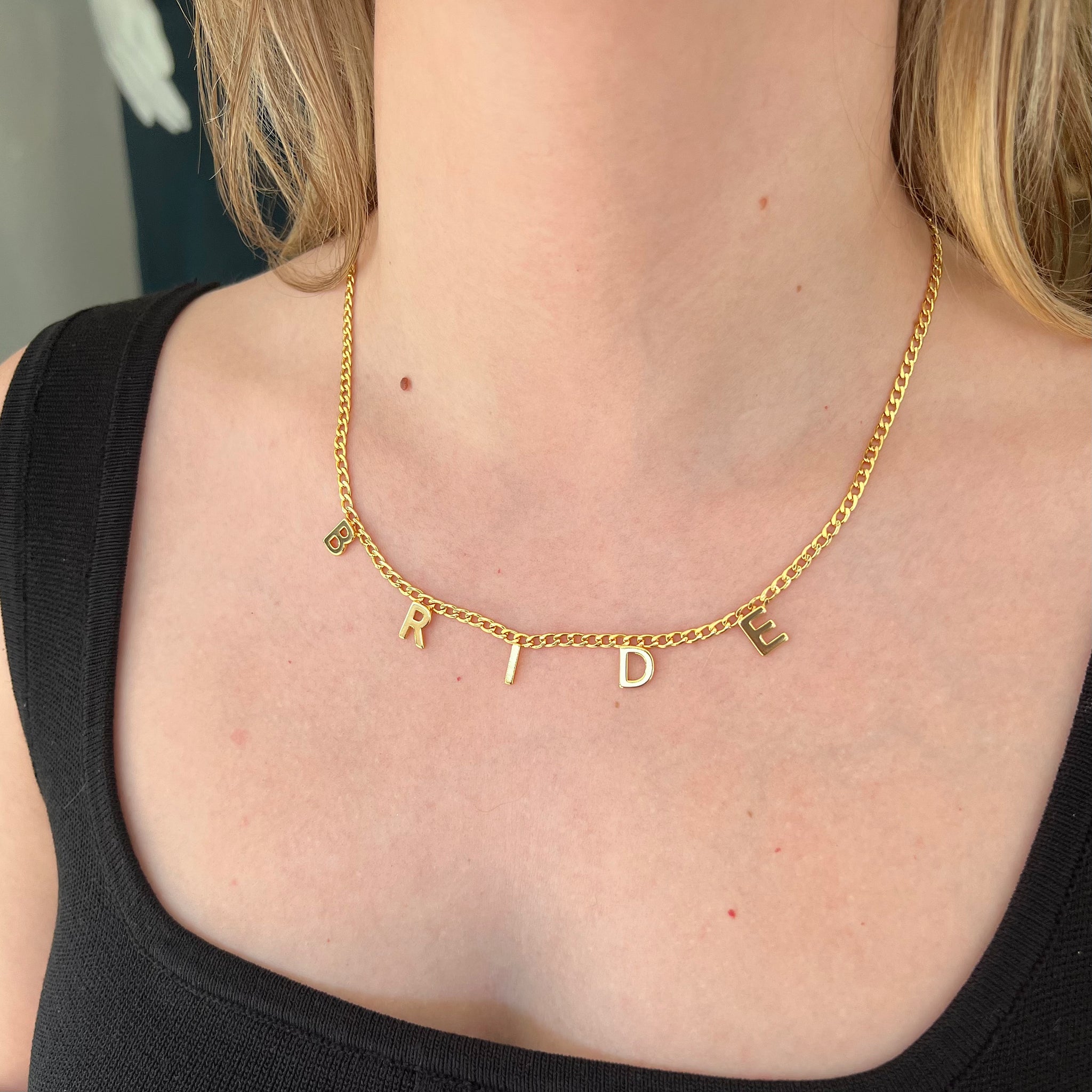 Bride Necklace- Gold