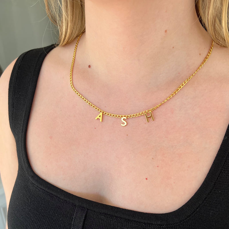 ASH Necklace- Gold