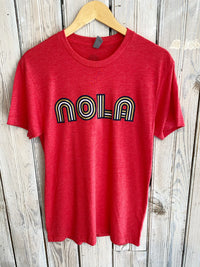 Pels Mono Nola Unisex Tee- Red