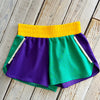 Nolaverse Pearl Mardi Colorblock Short