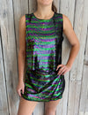 Nolaverse Mardi Sequin Skort