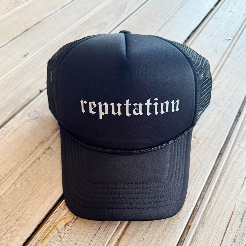 Reputation Foam Trucker- Black