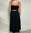 Deluc Lam Dress- Black