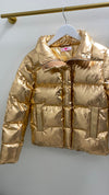 Buddy Love Addison Puffer Jacket- Gold