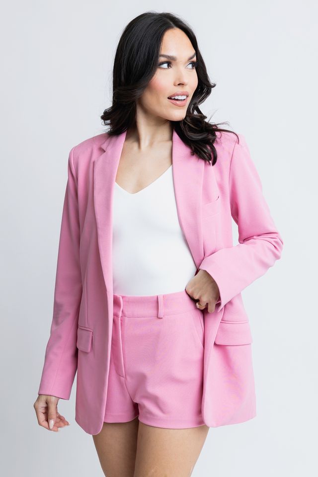 Nicolette Blazer- Pink