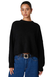 NIA Ariana Sweater- Black