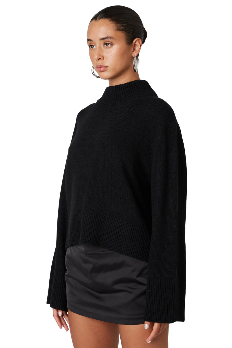 NIA Yvonne Sweater- Black