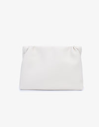 Remi/Reid Ophelia Clutch- Cream