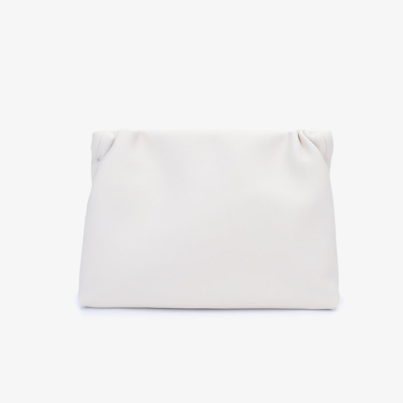 Remi/Reid Ophelia Clutch- Cream