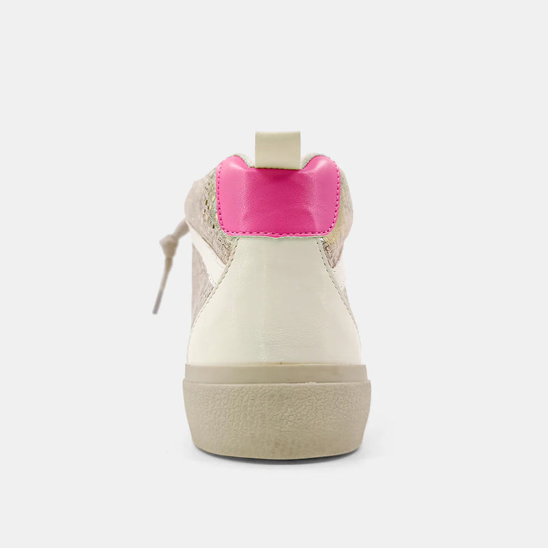 Shu Shop Paulina Sneakers- Gold/Pink