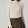 ASTR Roslin Sweater- Cream