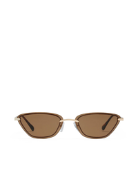 Banbé The Chandra Sunglasses- Light Gold/Chocolate