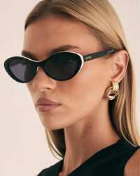 Banbé The Ferragni Sunglasses- Black Ivory