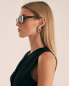 Banbé The Ferragni Sunglasses- Black Ivory