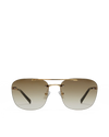 Banbé The Whiteley Sunglasses- Light Gold/Taupe Fade