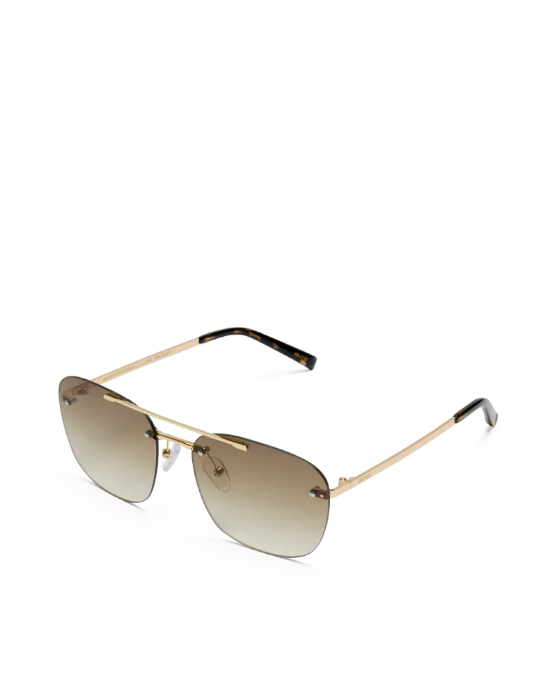 Banbé The Whiteley Sunglasses- Light Gold/Taupe Fade