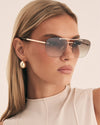 Banbé The Whiteley Sunglasses- Light Gold/Taupe Fade