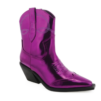Billini Udel Metallic Cowgirl Boot - Purple