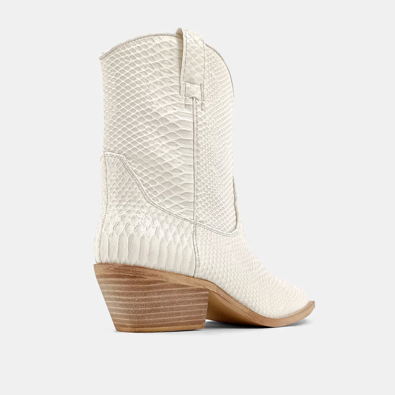 ShuShop Zouzou Boot- Bone Snake