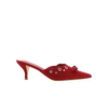 Billini Elio Kitten Heel- Strawberry Suede