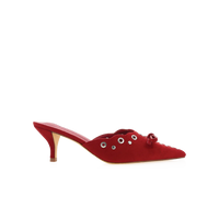 Billini Elio Kitten Heel- Strawberry Suede