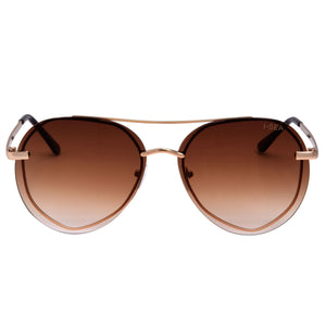 I-SEA Avalon Sunglasses- Gold/Brown