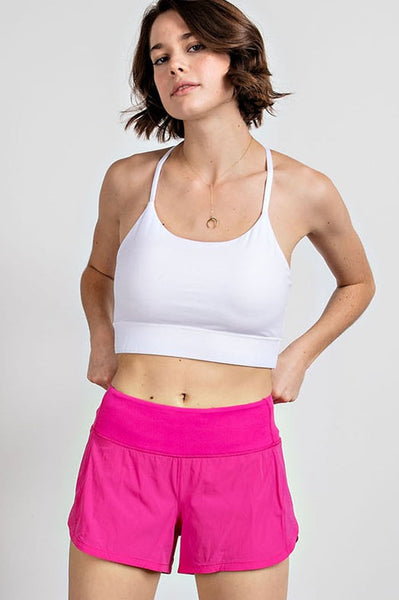 Rae Mode 2 in 1 Active Shorts- Sonic Pink