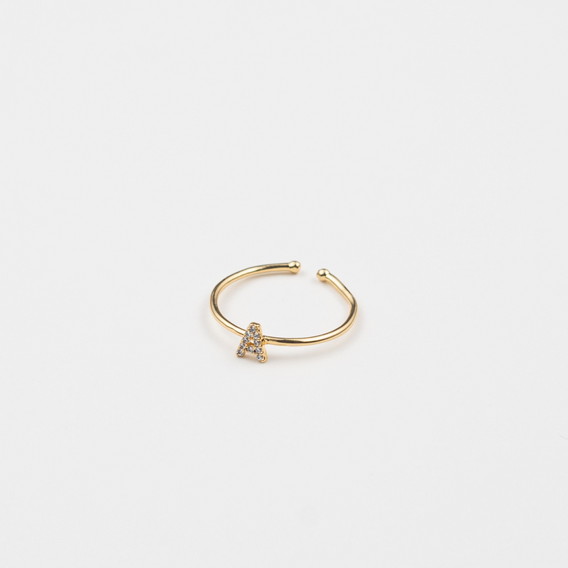 BGJ Tiny Initial Ring- A