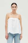 Grade & Gather Ruffle Top- Off White