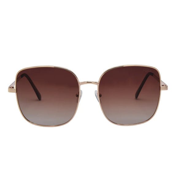I-SEA Montana Sunglasses- Gold/Brown Polarized