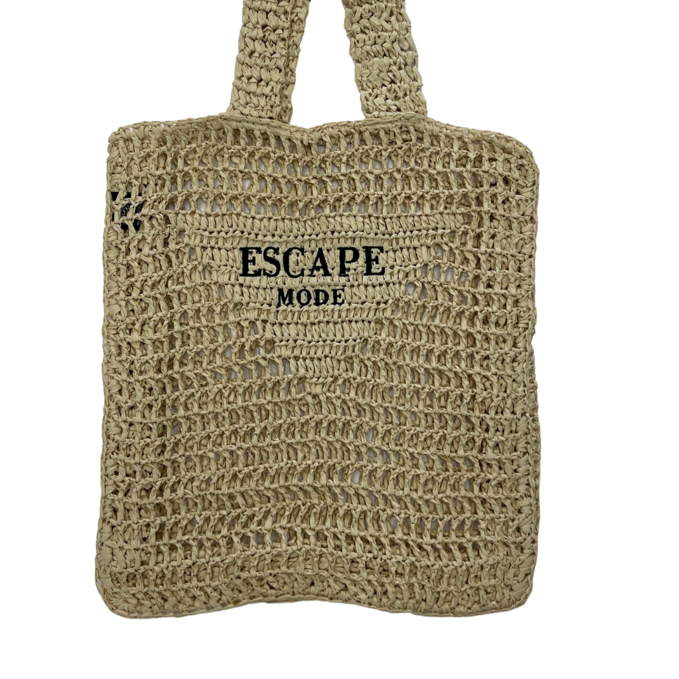 Escape Mode Crochet Bag- Tan