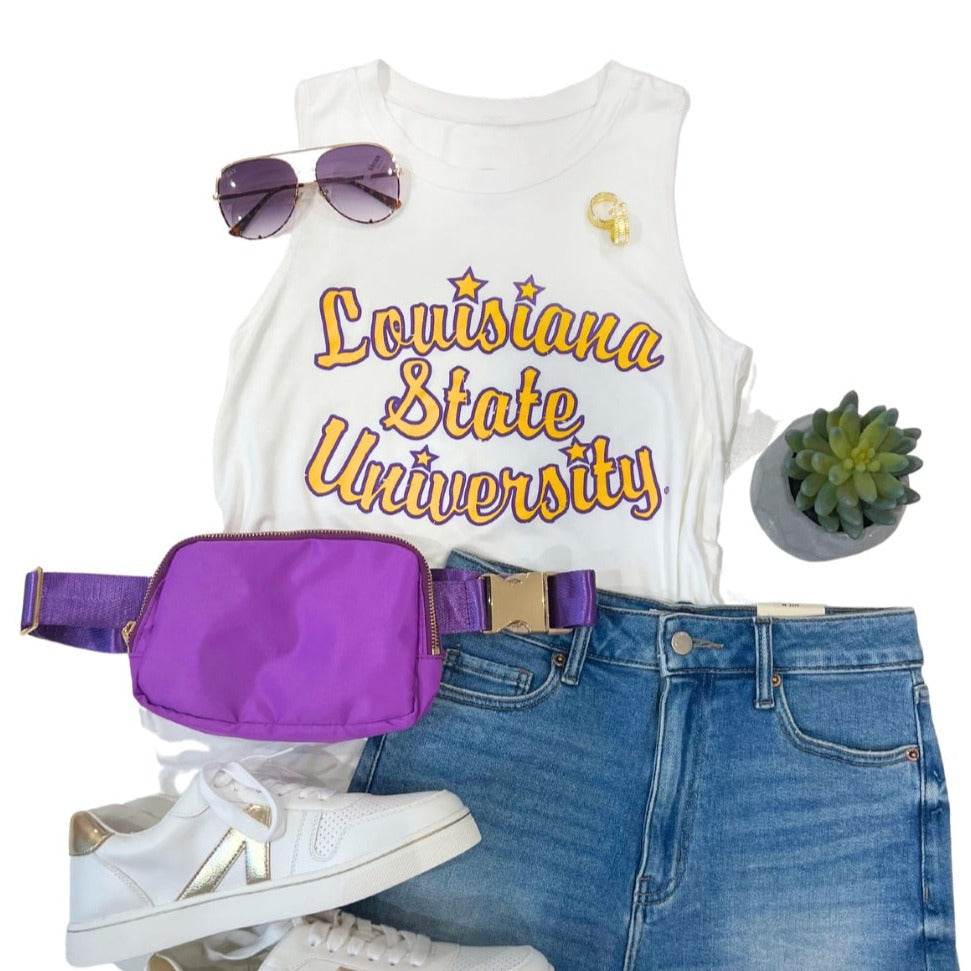 Louisiana State University Tank- White