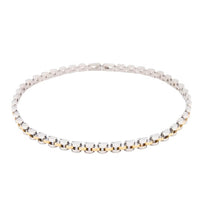 Bracha Mini Rolly Necklace- Two Tone