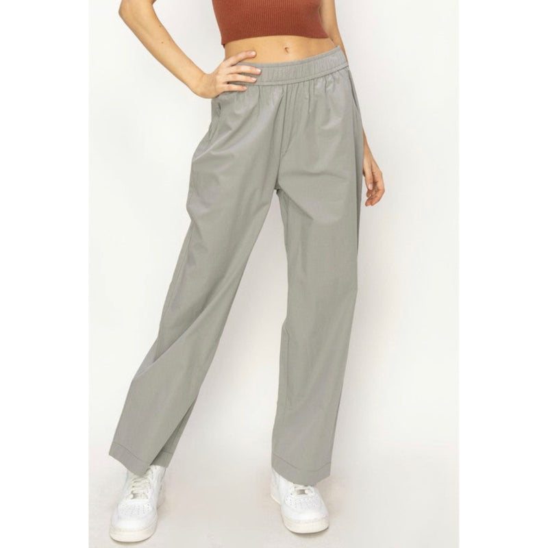 Double Zero Poplin Pant- Grey