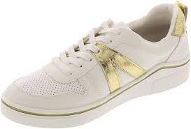 MIA Alta Sneaker- White/Gold