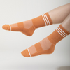 Very J Comfy Varsity Socks- Camel