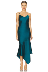 Steve Madden Lucille Dress- Midnight Teal