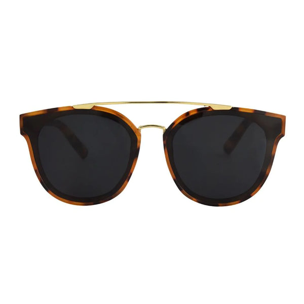 I-SEA Topanga Sunglasses- Honey Tort/Smoke Polarized Lens