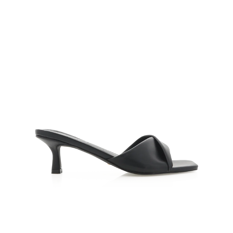 Shushop Patsy Kitten Heel- Black