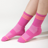 Very J Comfy Varsity Socks- Pink