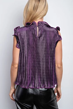Geaux Team Top- Purple