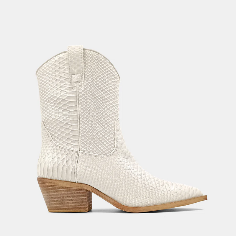 ShuShop Zouzou Boot- Bone Snake