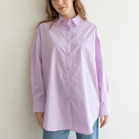 Things Between Aspen Button Down- Lavender