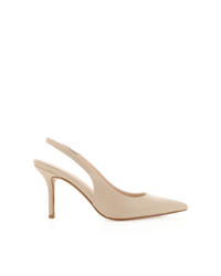 Shushop Blondie Slingback Heel- Seashell Shine