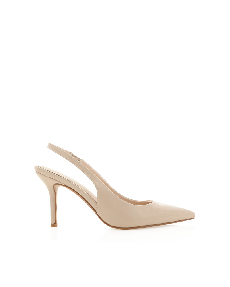 Shushop Blondie Slingback Heel- Seashell Shine