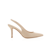 Shushop Blondie Slingback Heel- Seashell Shine